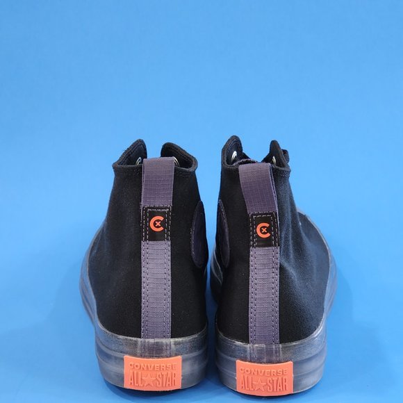 Converse CTAS CX Hi Black/Steel/Wild Mango Canvas Unisex Sneakers 171400C NWT - Picture 5 of 6